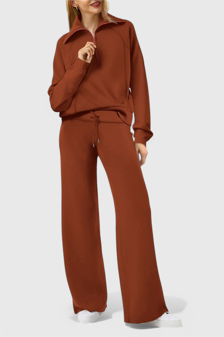 Σετ Lounge Δύο Τεμαχίων Berken με Μακριά Μανίκια