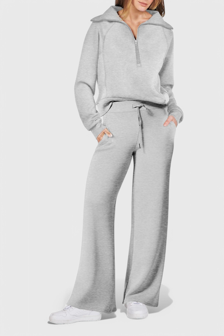 Σετ Lounge Δύο Τεμαχίων Berken με Μακριά Μανίκια