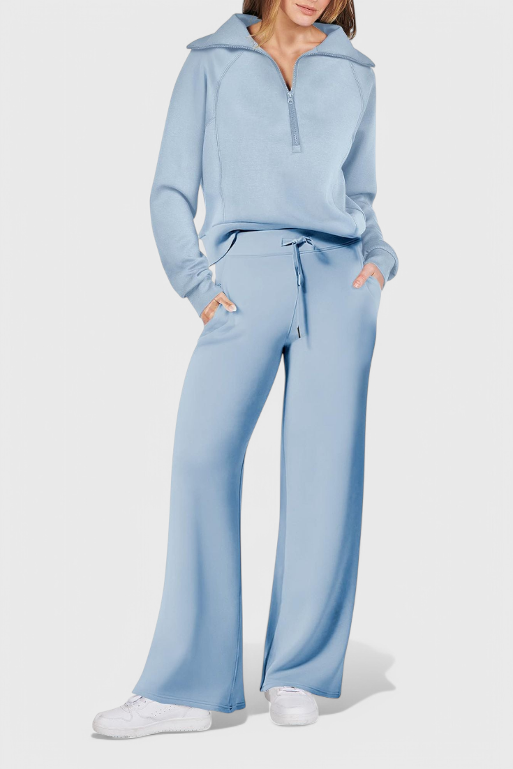 Σετ Lounge Δύο Τεμαχίων Berken με Μακριά Μανίκια