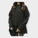 Σετ Πλεκτής Μπλούζας και Φούστας με Μοντέρνα Γραμμή