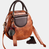 Βέρα - Κομψή Δερμάτινη Τσάντα Χιαστί