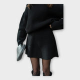 Σετ Πλεκτής Μπλούζας και Φούστας με Μοντέρνα Γραμμή