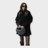 Σετ Πλεκτής Μπλούζας και Φούστας με Μοντέρνα Γραμμή