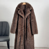 Harper - Μακρύ Μπουφάν από Ψεύτικη Γούνα